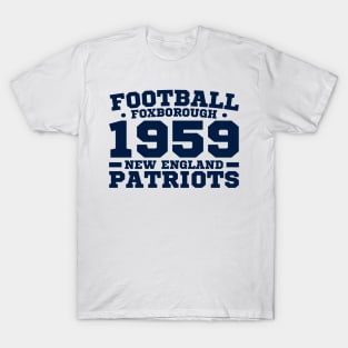 Football Foxborough 1959 New England Patriots T-Shirt